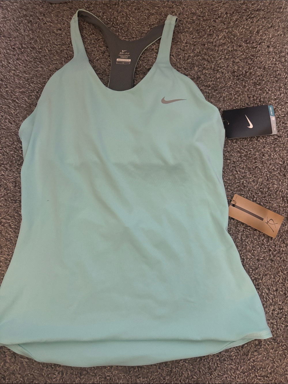 Tennis Nike Women's Aqua Racerback Dri-FIT Tank
